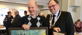 Kulturprisen 2017 for Nes kommune til Johannes Høva