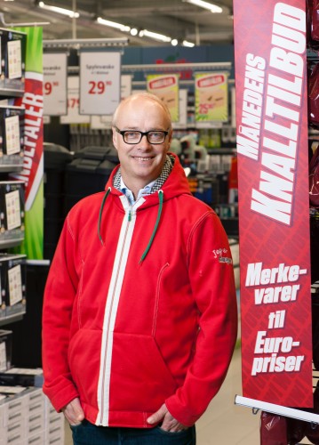 !Administrerende direktør Pål Wibe i Europris står i spissen for den største moderniseringen og oppgraderingen av butikkene i Europris’ historie.