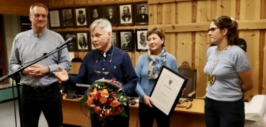 Kulturpris til Solstad! Kulturpris til Solstad!