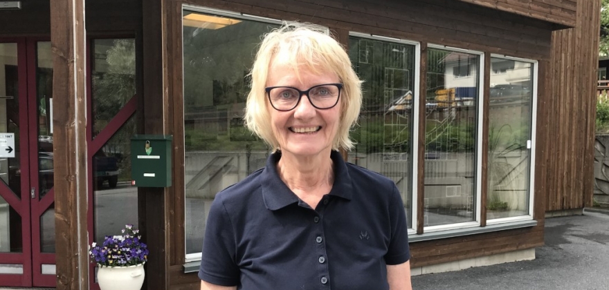 HALLINGPORTRETTET: Britt Guton Halland  HALLINGPORTRETTET: Britt Guton Halland