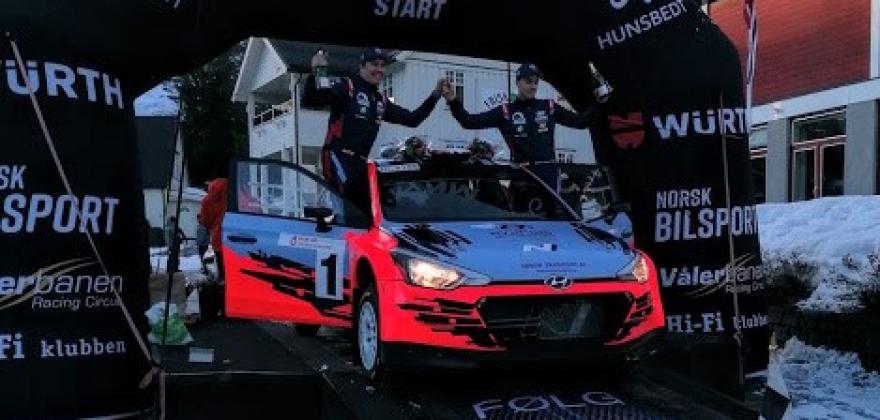Seier til Veiby i NumedalsRally Seier til Veiby i NumedalsRally