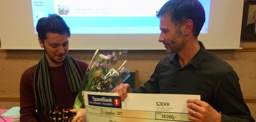 Stipend til Kristiane Bekkestad og Abobakar Tsitskiev Stipend til Kristiane Bekkestad og Abobakar Tsitskiev