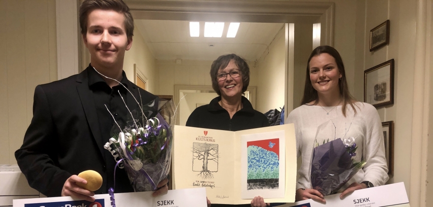 Kom for å dele ut smaksprøver - fekk kulturpris! Kom for å dele ut smaksprøver - fekk kulturpris!