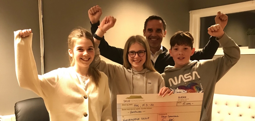 Nordbygdene Skole vant Nordbygdene Skole vant